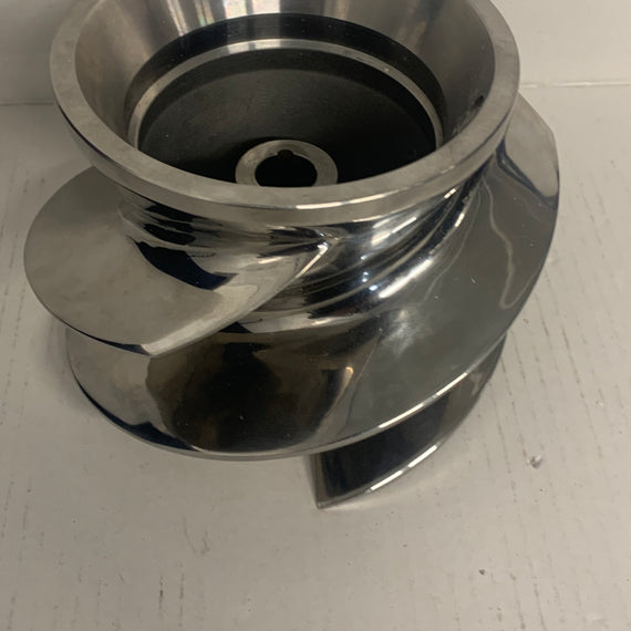 7 3/16 Polished Stainless Steel 3 Blade Outboard Jet Impeller