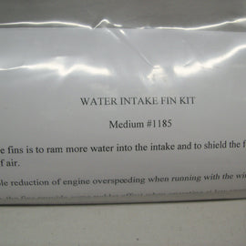 Outboard Jet Intake Fin Kit #1185-Medium Pump