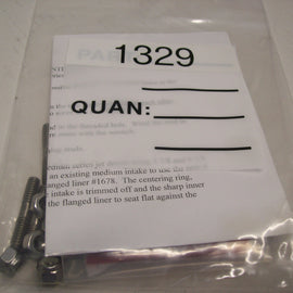 Outboard Jet Medium 6 1/8" Water Intake (shoe) Stud Kit 1329