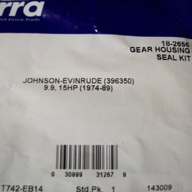 Evinrude Johnson Gearcase Lower Unit Seal Kit 18-2656 9.9hp 15hp 1974-1989