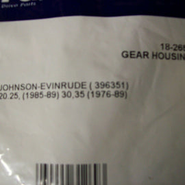 Evinrude Johnson Gearcase Lower Unit Seal Kit 18-2658 20hp-35hp Outboard Boat Motor