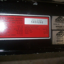 Mercruiser 2.5 3.0 4 Cyl 120 140 Valve Cover 65635 I/O Boat Motor