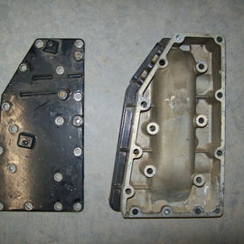 Mercury Force 40 50 Exhaust Manifold Side Plate Cover Outboard Boat Motor