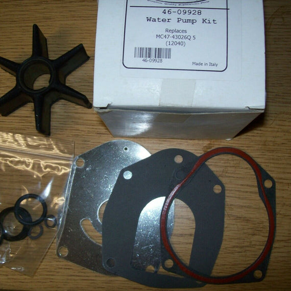 Mercruiser Alpha Water Pump Impeller Kit 46-09928 47-43026Q5 Boat Motor