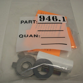 Outboard Jet Large Impeller Square Tee Key Parts Kit 946.1